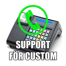 Support på kassaregister, Custom Big J, Big II, J-One