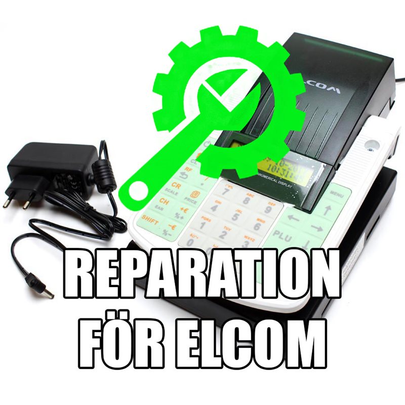 Reparation & service av kassaregister, Elcom kassaregister