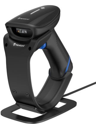 Streckkodsläsare, 1D & 2D, Trådlös Bluetooth, Newland HR2300