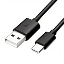 Unitech anslutningskabel, USB-C till USB-A (för Quick Charge)