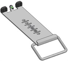 Fästplatta för stativ till kortterminal, Desk 3500 & 5000, SpacePole MultiGrip