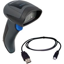 Trådlös scanner, 2D, Bluetooth, Datalogic QuickScan QBT2430 (med USB-laddning)
