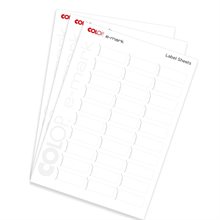 Klisteretiketter för COLOP e-mark, 48x18 mm, 30 etiketter/ark (10 ark)