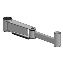 Ledad stativarm för SpacePole, 400 mm, SpacePole